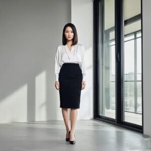 Inverted Triangle Female Body Shape