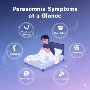 Symptoms of Parasomnia