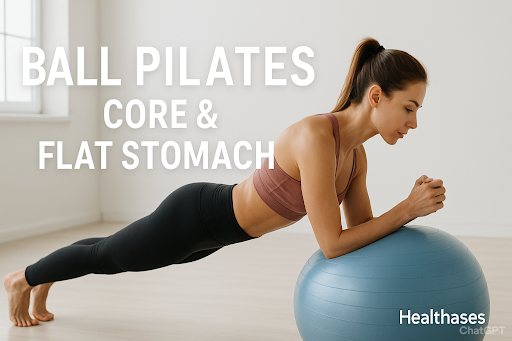 Ball Pilates Exercises for a Strong Core & Flat Stomach