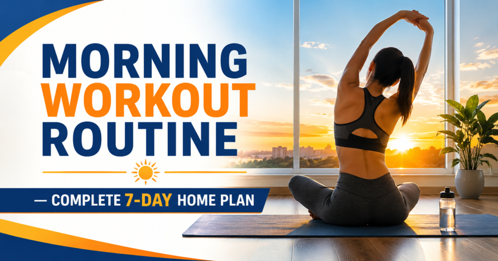 Morning Workout Routine — Complete 7-Day Home Plan